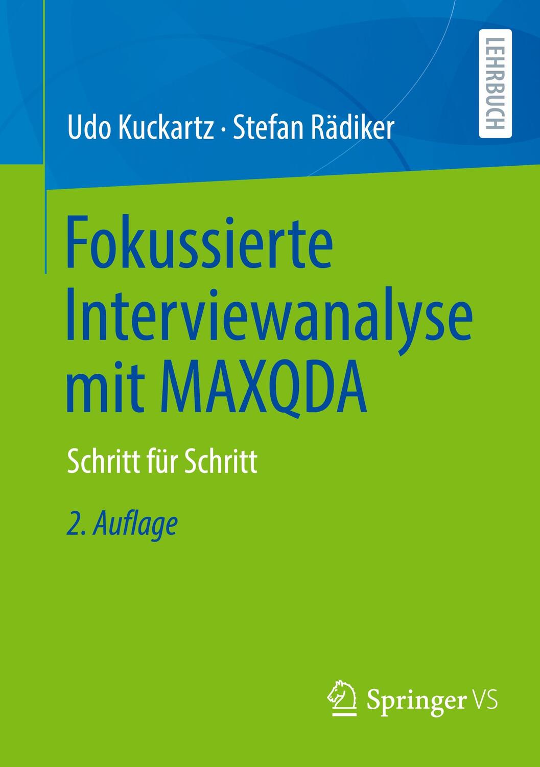 Cover: 9783658402112 | Fokussierte Interviewanalyse mit MAXQDA | Schritt für Schritt | Buch