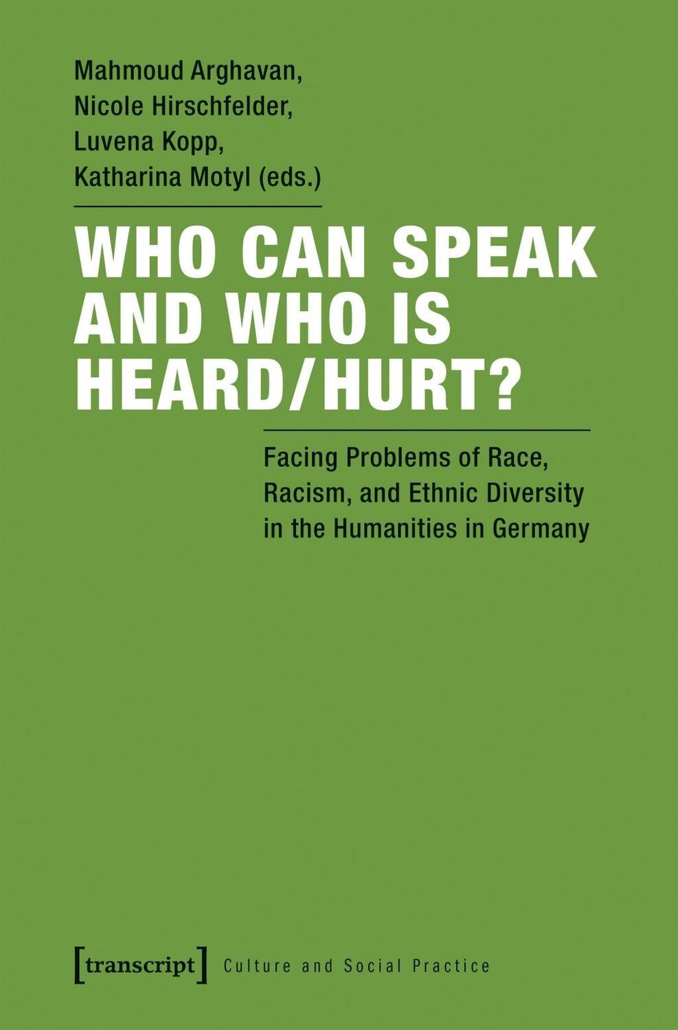 Cover: 9783837641035 | Who Can Speak and Who Is Heard/Hurt? | Taschenbuch | 352 S. | Englisch