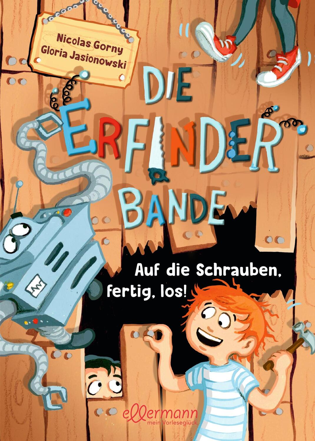 Cover: 9783751400916 | Die Erfinder-Bande 1. Auf die Schrauben, fertig, los! | Nicolas Gorny