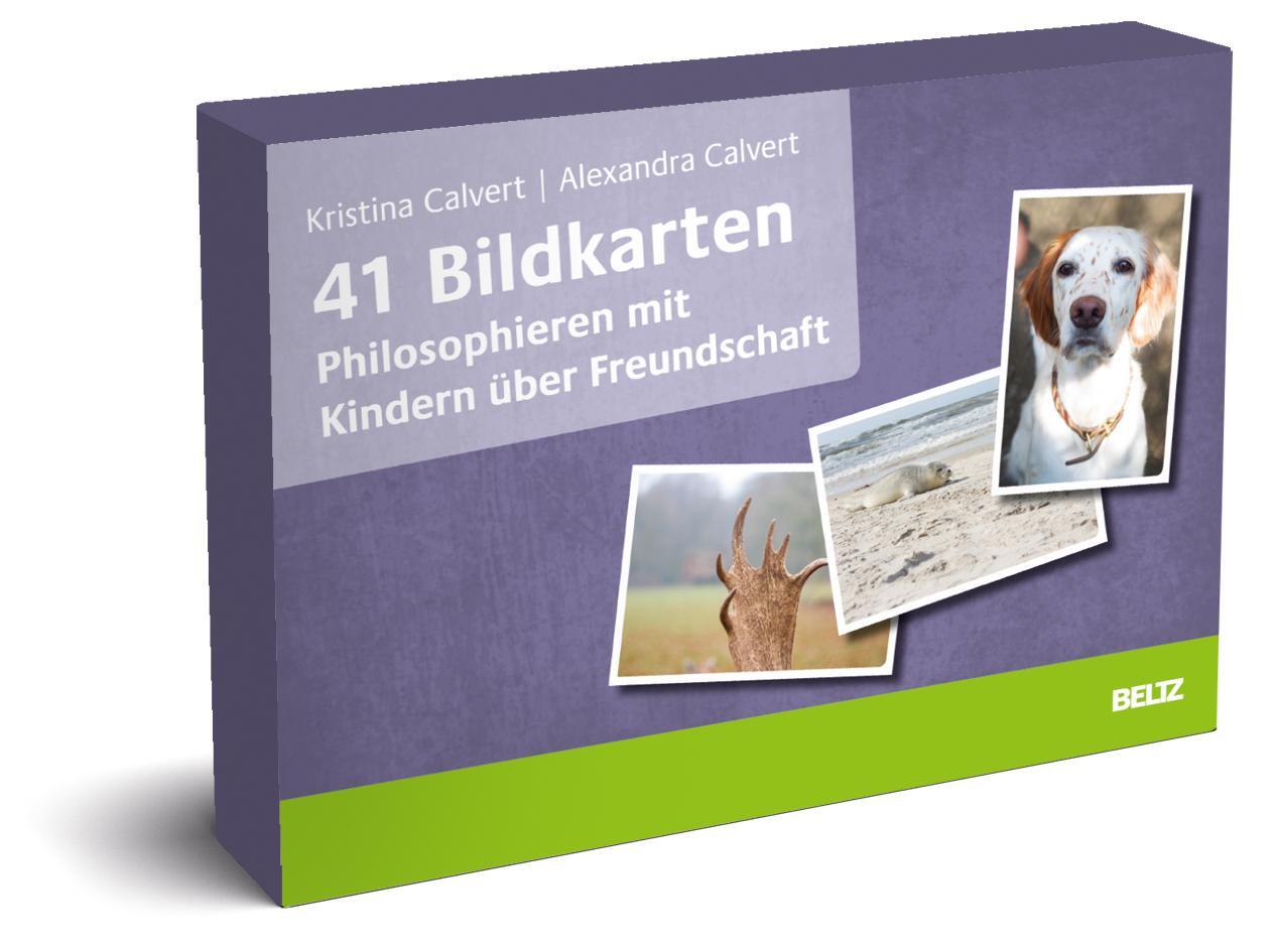 Cover: 4019172200053 | 41 Bildkarten Philosophieren mit Kindern über Freundschaft | Calvert