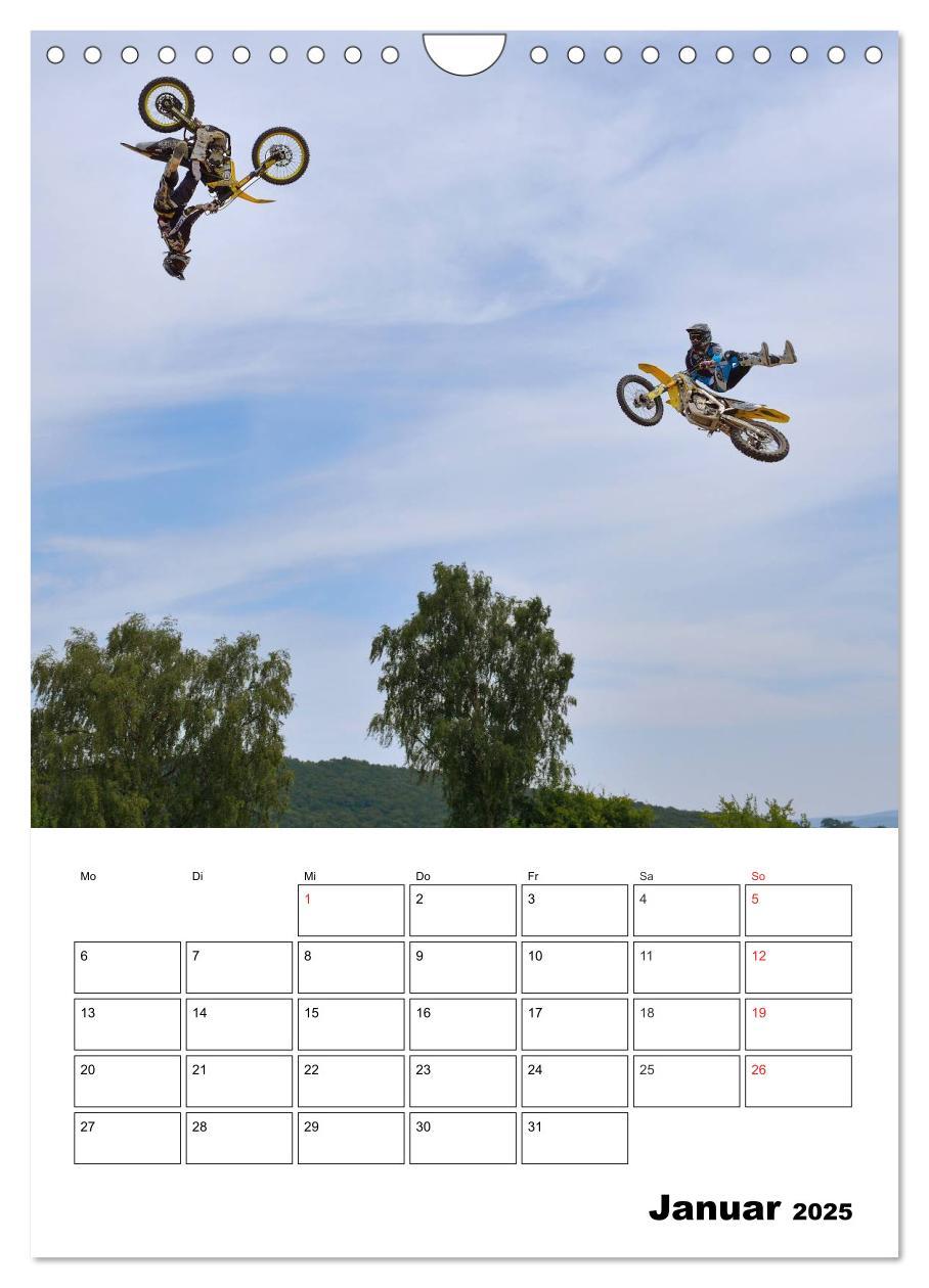 Bild: 9783457079751 | Motocross Terminplaner (Wandkalender 2025 DIN A4 hoch), CALVENDO...