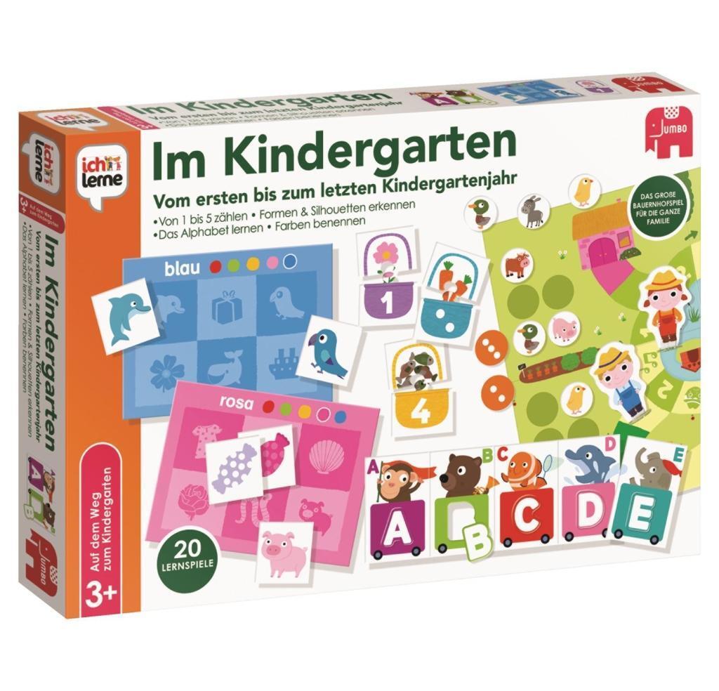 Cover: 8710126195680 | Ich lerne im Kindergarten | Spiel | Deutsch | 2017 | Jumbo Spiele GmbH