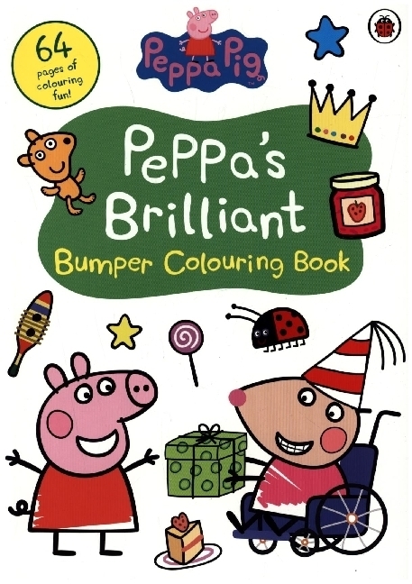 Cover: 9780241562024 | Peppa Pig: Peppa's Brilliant Bumper Colouring Book | Peppa Pig | Buch