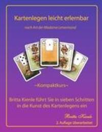 Cover: 9783936568271 | Kartenlegen leicht erlernbar - Kompaktkurs | Britta Kienle | Buch