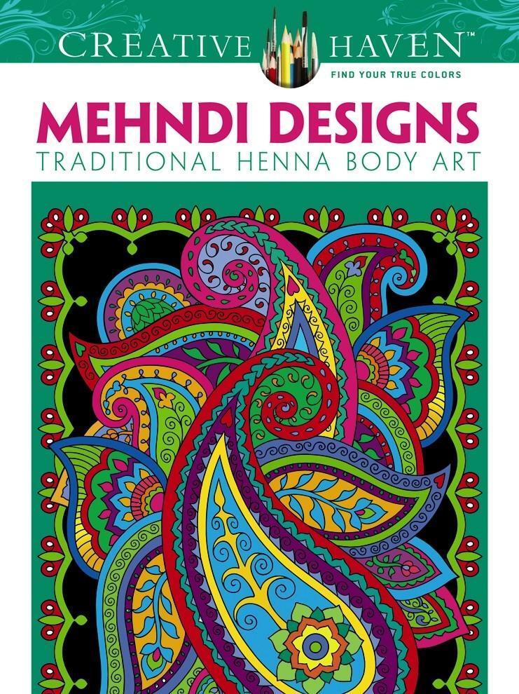 Cover: 9780486491264 | Creative Haven Mehndi Designs Coloring Book: Traditional Henna Body...