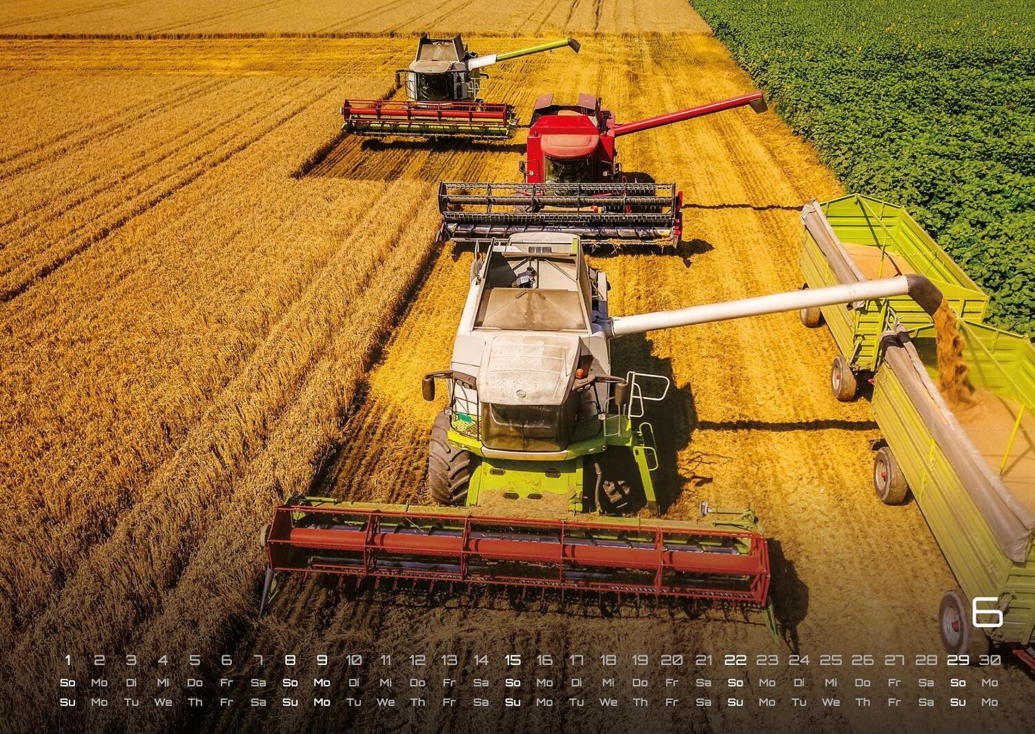 Bild: 9783986734411 | Landmaschinen - Traktor - 2025 - Kalender DIN A2 | GP-Fever. de | 2025