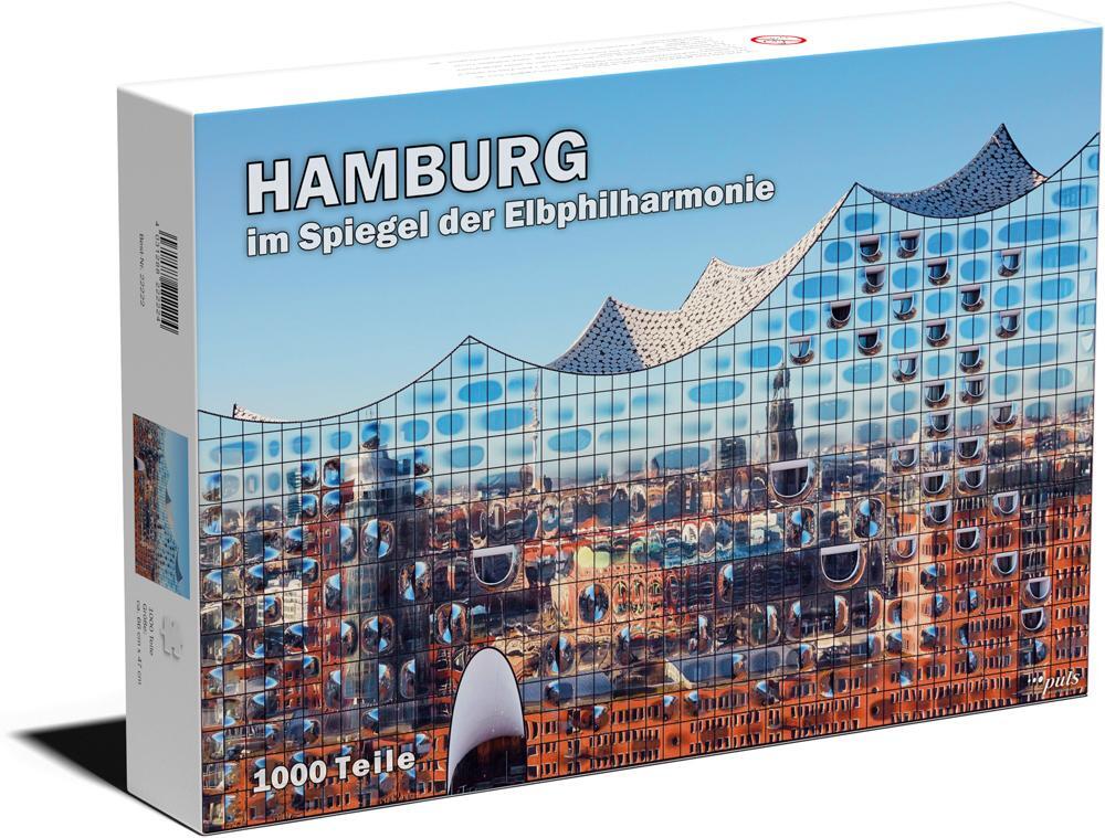 Cover: 4031288222224 | Hamburg im Spiegel der Elbphilharmonie. 1000 Teile | Gerd Reger | 2018