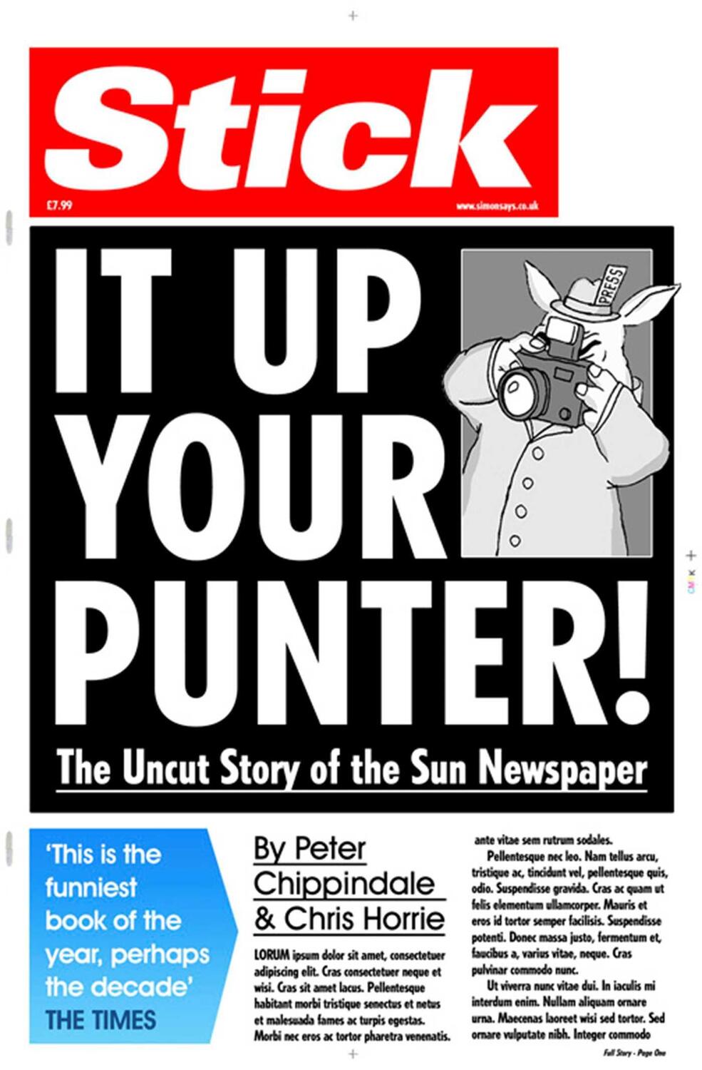 Cover: 9780671017828 | Stick It Up Your Punter! | The Uncut Story Of The Sun Newspaper | Buch