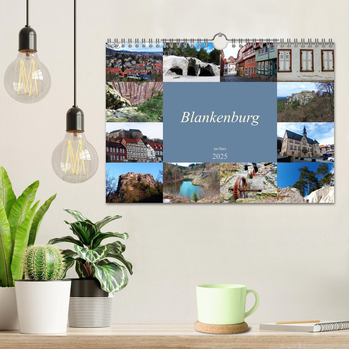 Bild: 9783435468867 | Blankenburg im Harz (Wandkalender 2025 DIN A4 quer), CALVENDO...