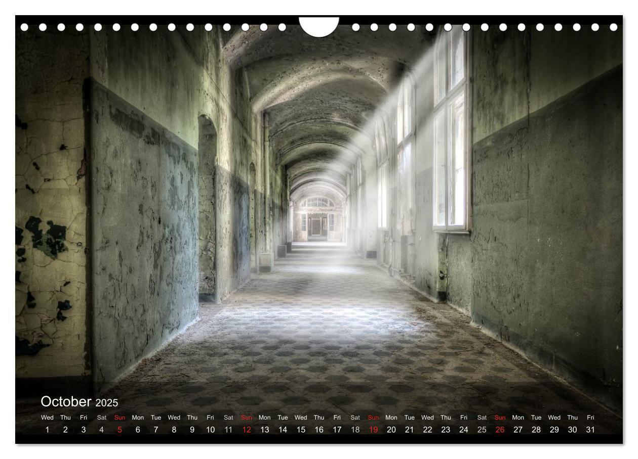 Bild: 9781325963348 | Lost Places HDR Beelitz II (Wall Calendar 2025 DIN A4 landscape),...