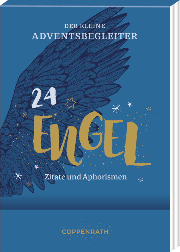 Cover: 9783649633020 | Der kleine Adventsbegleiter - Engel | 24 Zitate und Aphorismen | 24 S.