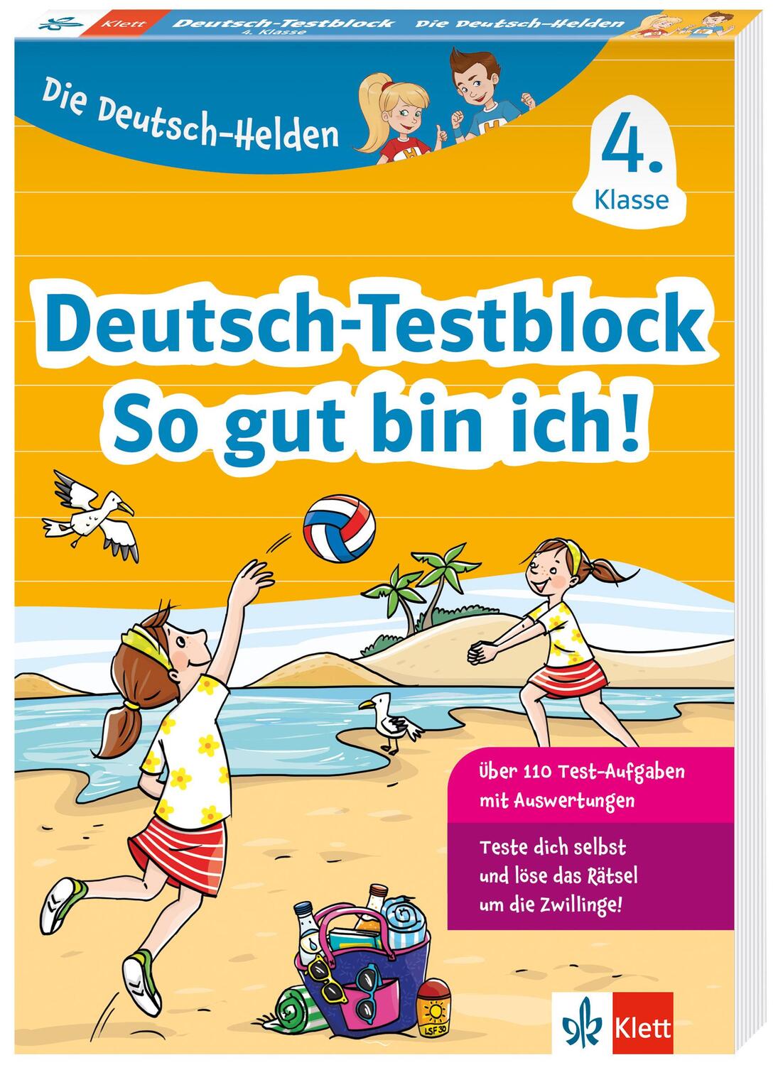 Cover: 9783129496961 | Klett Die Deutsch-Helden: Deutsch-Testblock So gut bin ich! 4. Klasse