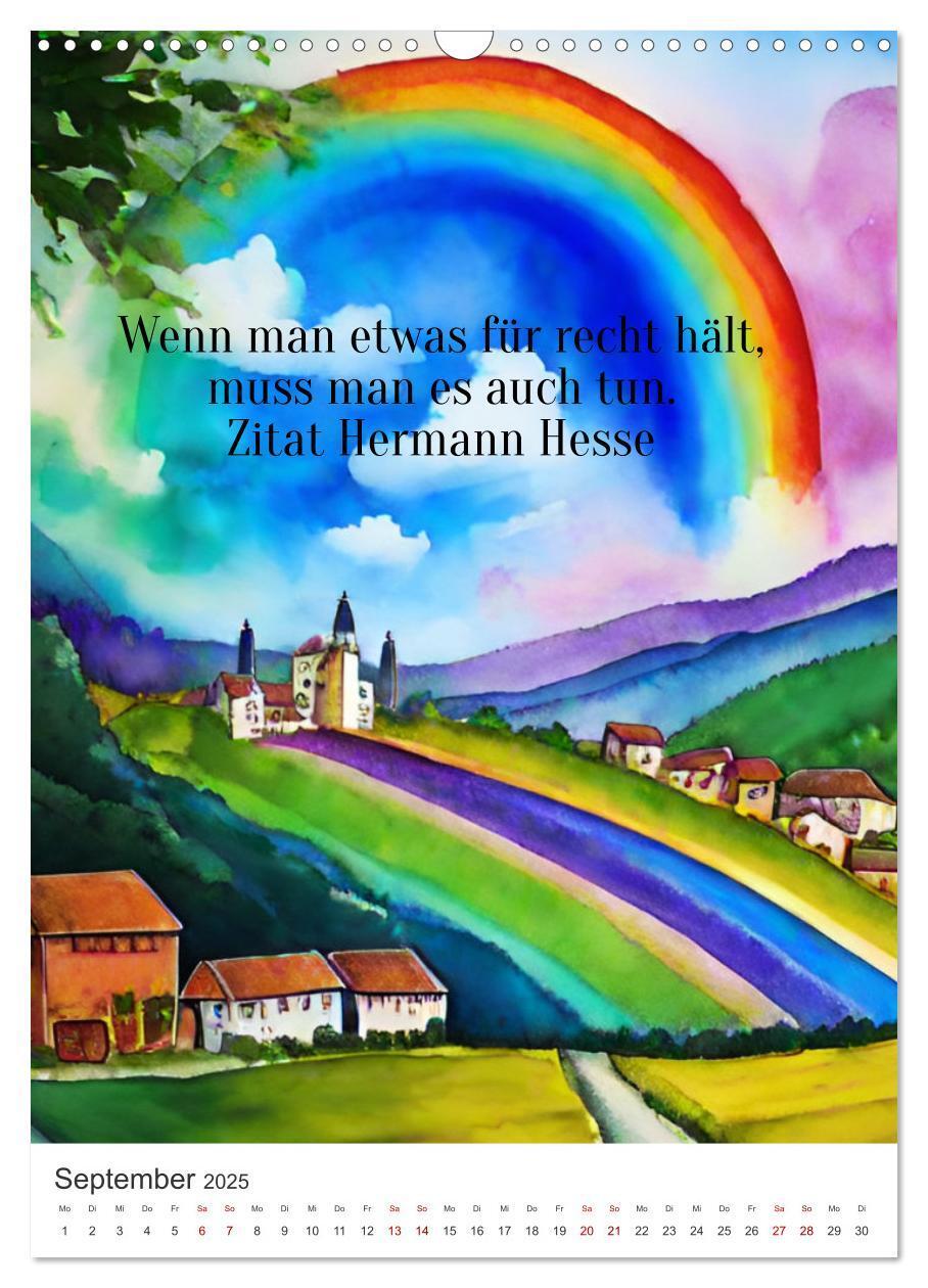 Bild: 9783435857579 | Homage an Hermann Hesse- KI-Kunst angelehnt an den Stil von Hermann...