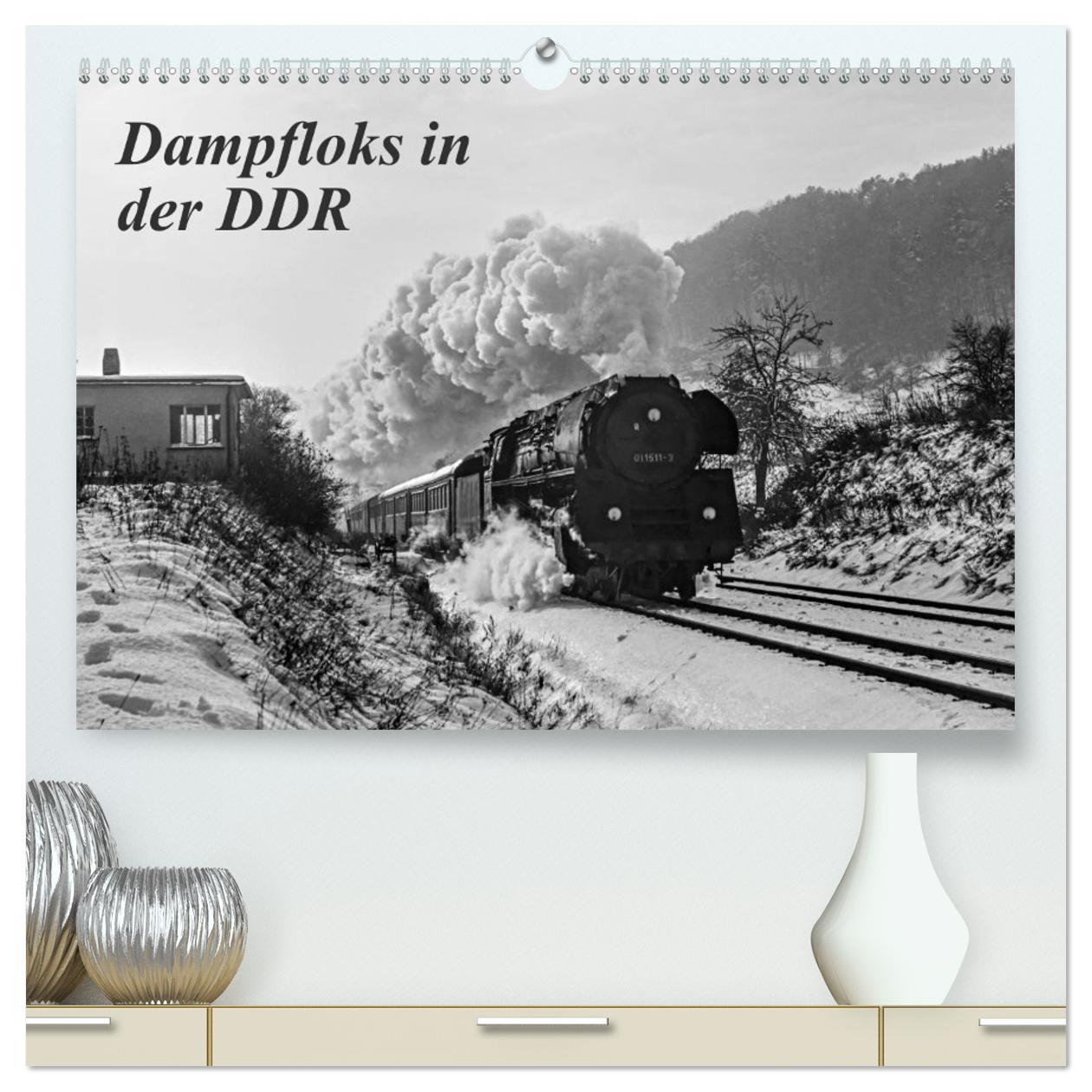 Cover: 9783435622214 | Dampfloks in der DDR (hochwertiger Premium Wandkalender 2025 DIN A2...