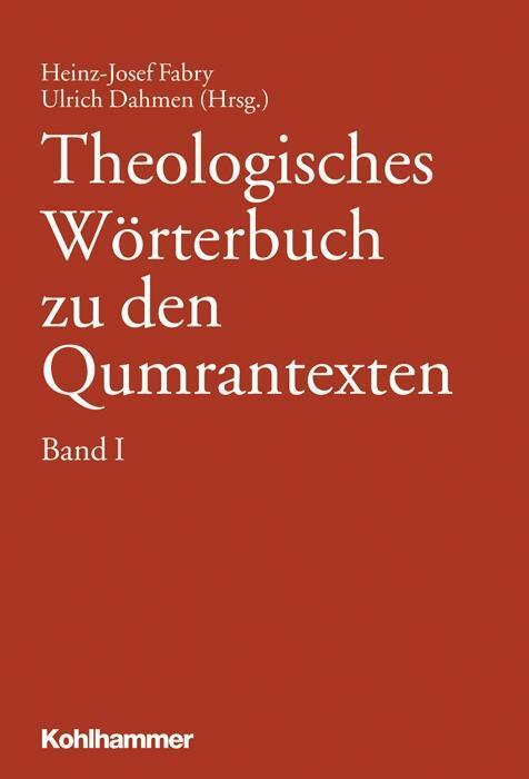 Cover: 9783170204294 | Theologisches Wörterbuch zu den Qumrantexten, Band 1 | Sollamo | Buch