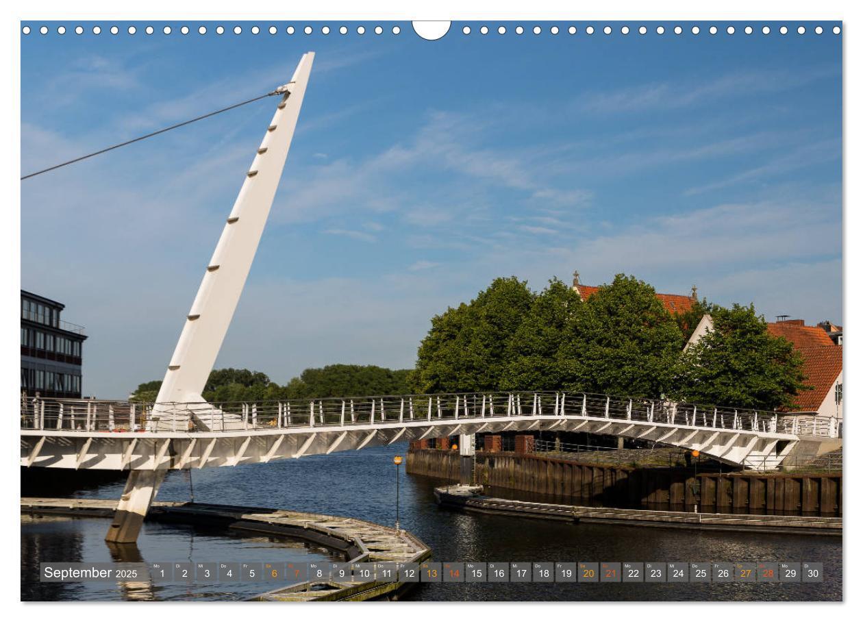 Bild: 9783435319114 | Bremens maritimer Norden: Vegesack (Wandkalender 2025 DIN A3 quer),...