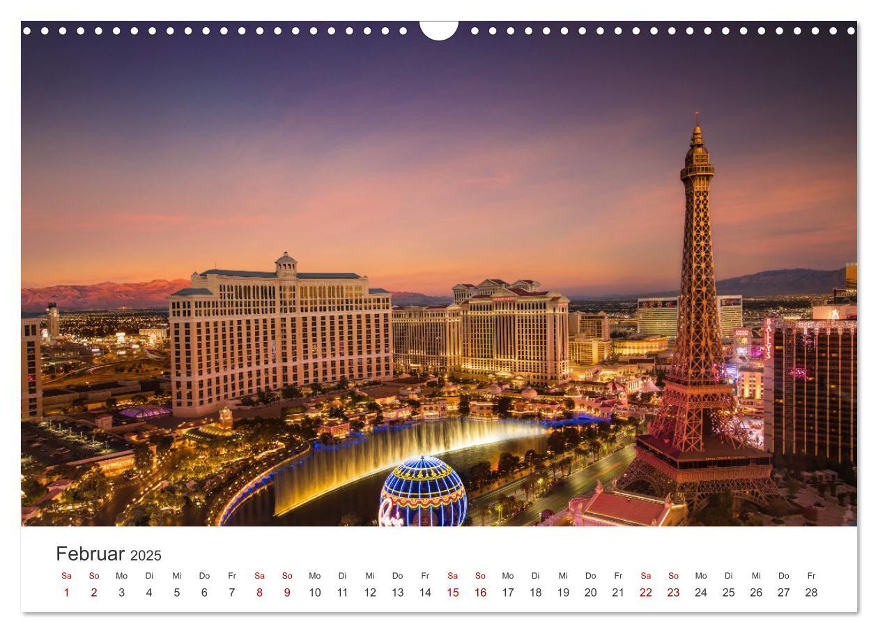 Bild: 9783435007967 | Las Vegas - Spiel, Spaß und Glück (Wandkalender 2025 DIN A3 quer),...