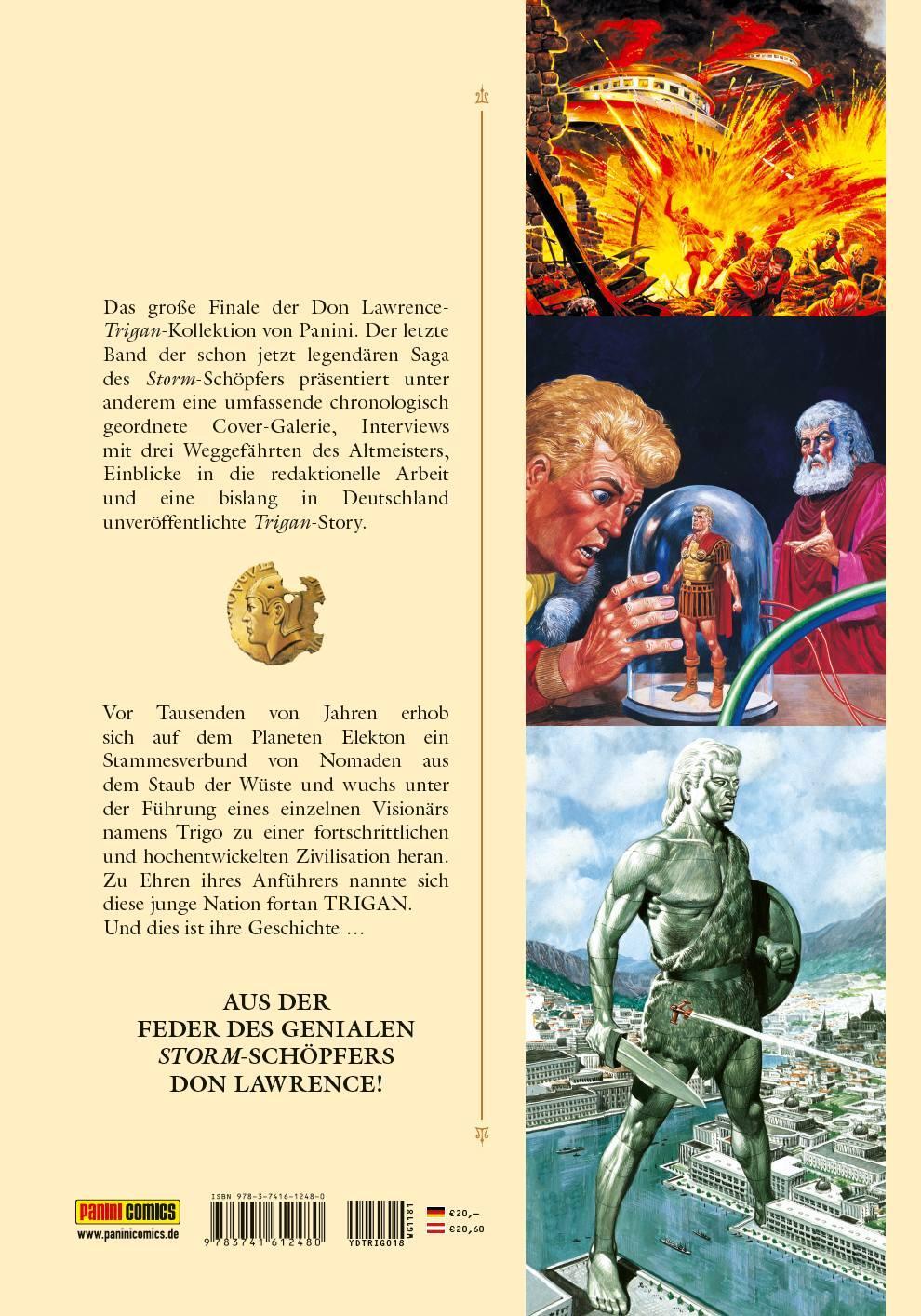 Rückseite: 9783741612480 | Trigan | Bd. 18: Am Ende der Reise | Don Lawrence (u. a.) | Buch
