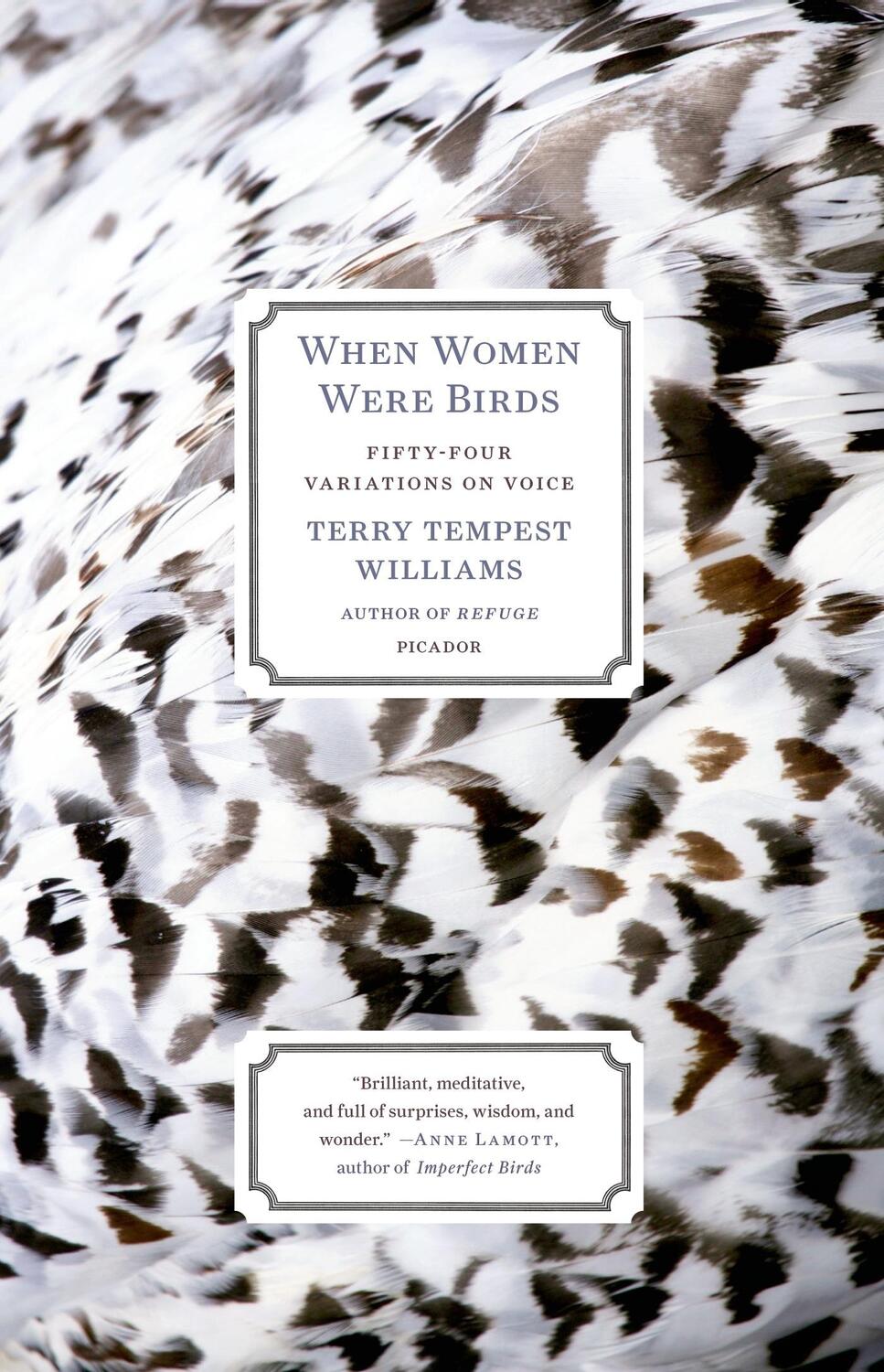 Cover: 9781250024114 | When Women Were Birds | Fifty-Four Variations on Voice | Williams