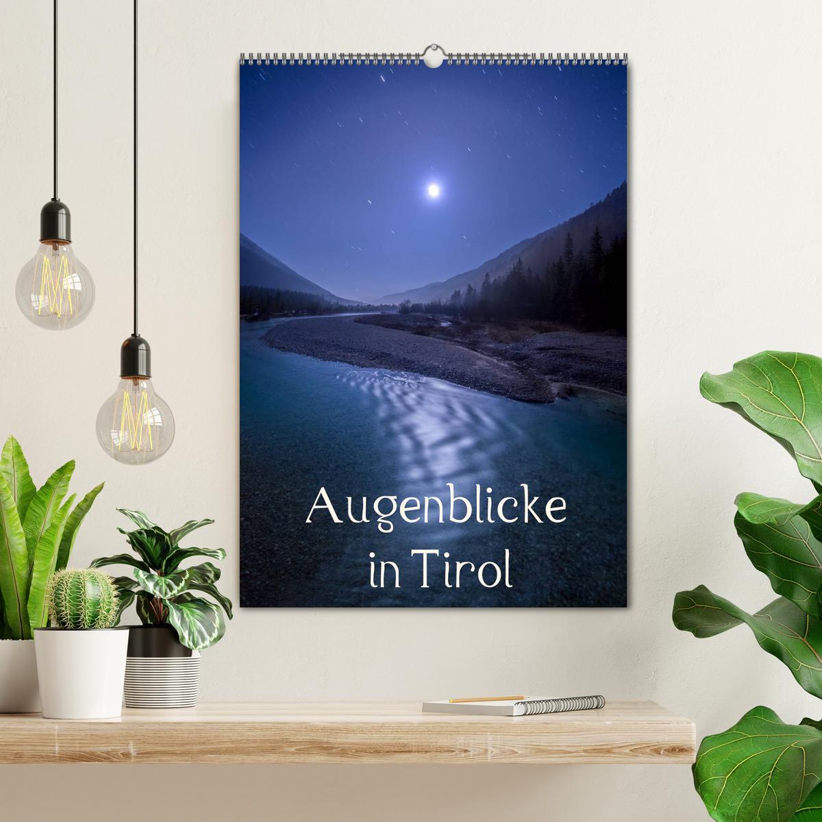 Bild: 9783457047668 | Augenblicke in Tirol (Wandkalender 2025 DIN A2 hoch), CALVENDO...