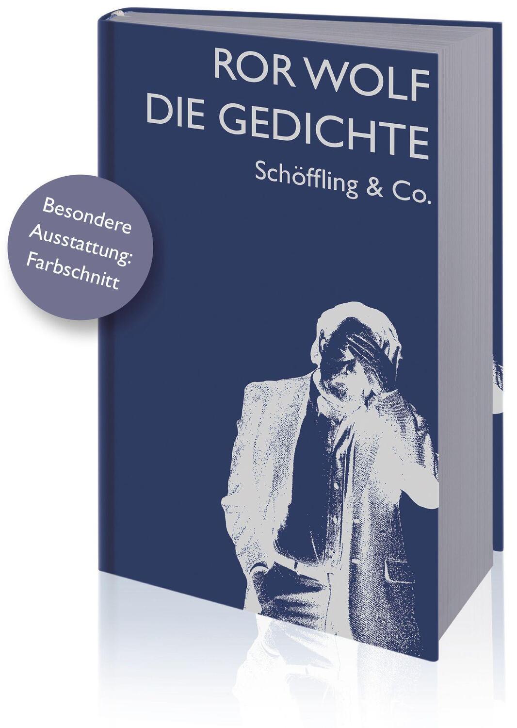 Cover: 9783895619144 | Die Gedichte | Ror Wolf | Buch | Deutsch | 2022 | Schöffling