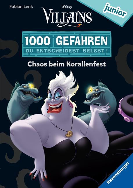 Cover: 9783473496914 | 1000 Gefahren junior - Disney Villains: Chaos beim Korallenfest | Lenk