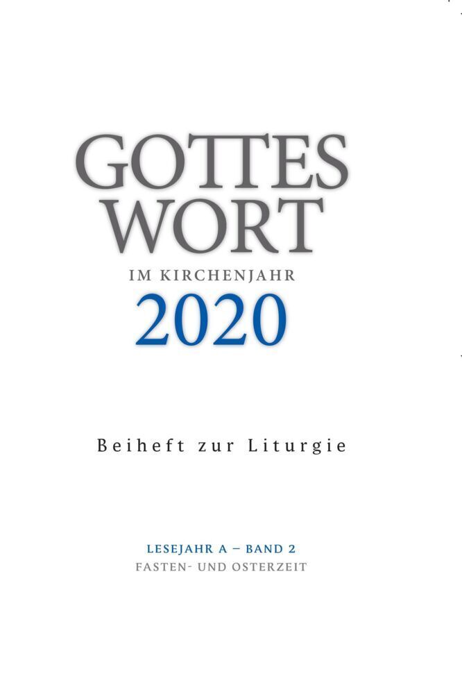 Cover: 9783429054519 | Beiheft zur Liturgie - Fasten- und Osterzeit | Christoph Heinemann