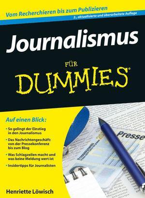 Cover: 9783527707461 | Journalismus für Dummies | Henriette Löwisch | Taschenbuch | Deutsch