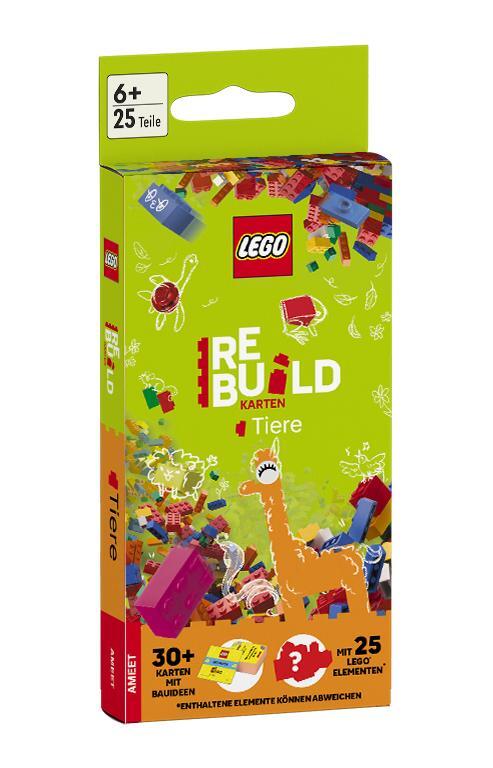 Cover: 9783960808831 | LEGO® - Rebuild Activity Cards - Tiere | Taschenbuch | 32 S. | Deutsch