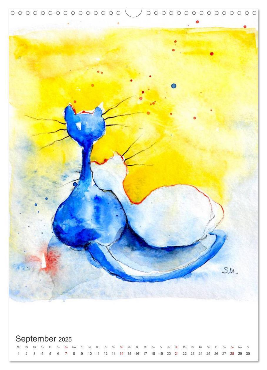 Bild: 9783435852666 | CATS - silent moments, besinnliche Momente (Wandkalender 2025 DIN...