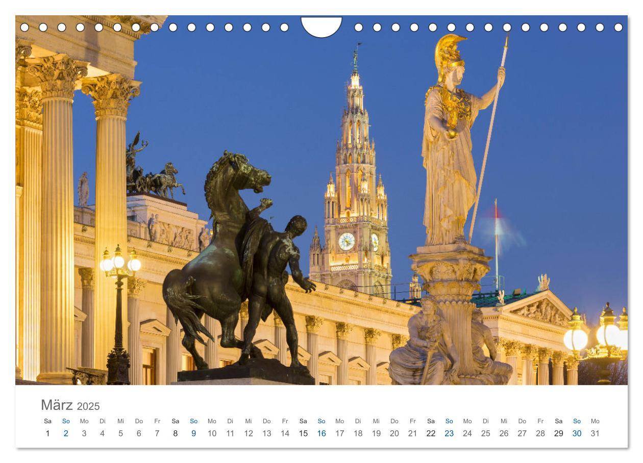 Bild: 9783435453771 | Traumhaftes Wien 2025 (Wandkalender 2025 DIN A4 quer), CALVENDO...