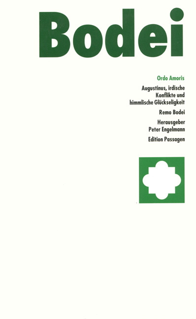 Cover: 9783851650426 | Ordo Amoris | Remo Bodei | Taschenbuch | 320 S. | Deutsch | 1993