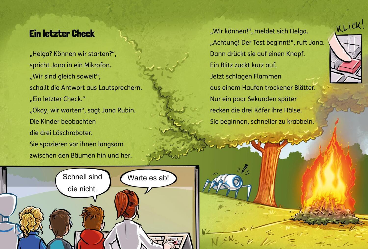 Bild: 9783551690210 | Die Robot-Kids: Die Löschroboter | Bernd Flessner (u. a.) | Buch