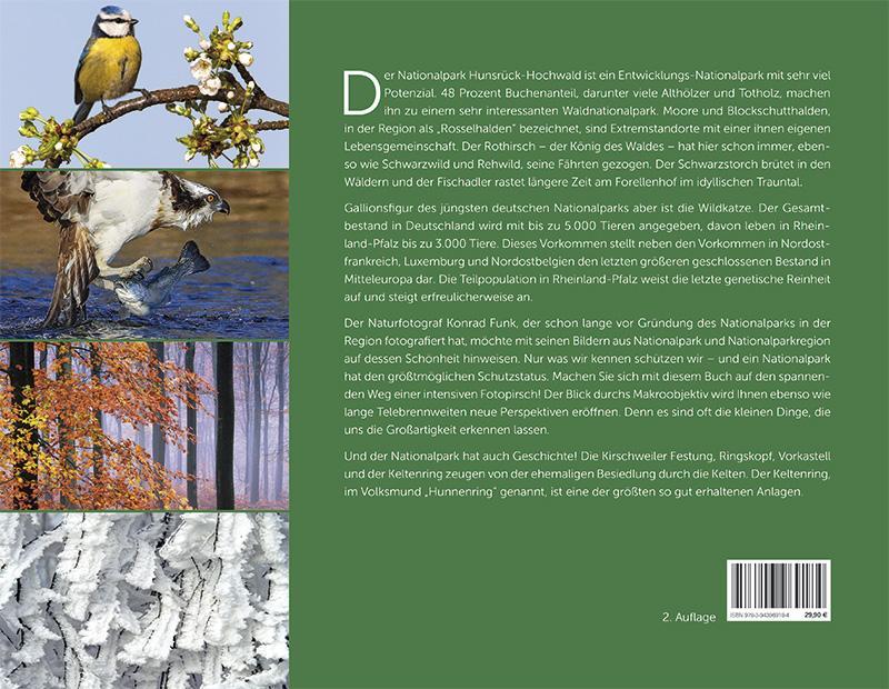 Rückseite: 9783943969184 | Nationalpark Hunsrück-Hochwald | Konrad Funk | Buch | 192 S. | Deutsch