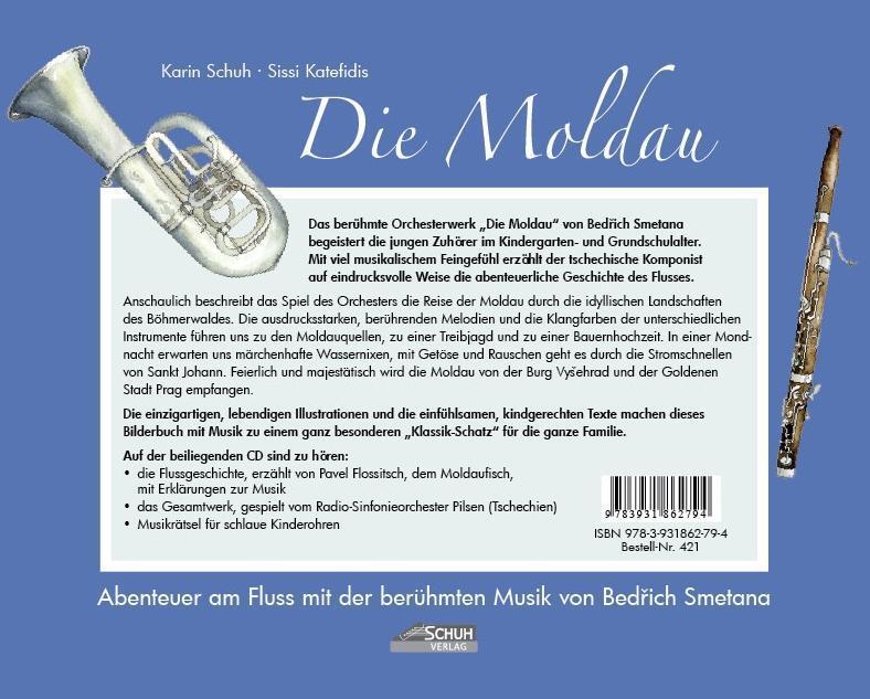 Bild: 9783931862794 | Die Moldau | Karin Schuh | Buch | Audio-CD | Deutsch | 2016