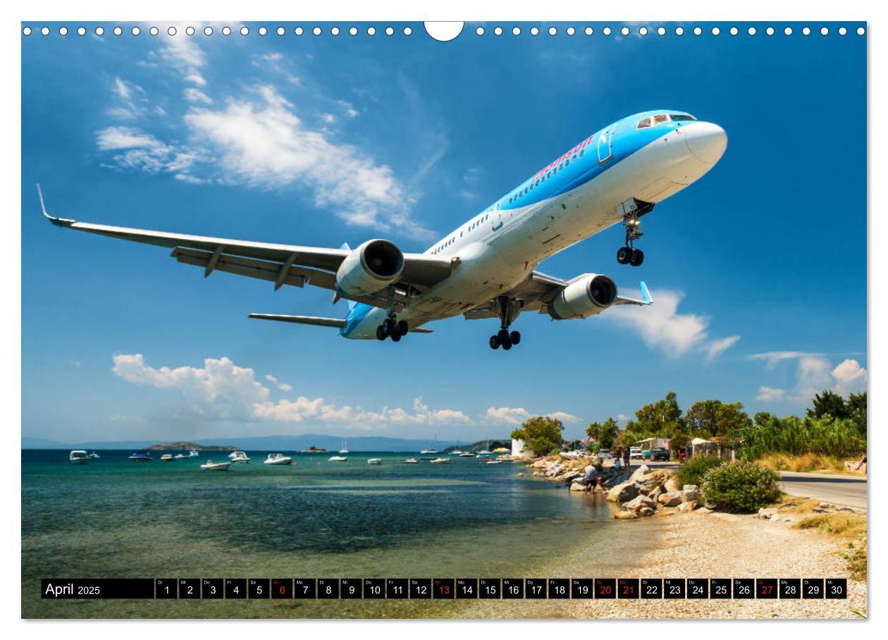 Bild: 9783435277032 | Flugzeugkalender 2025 (Wandkalender 2025 DIN A3 quer), CALVENDO...