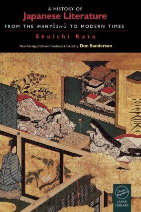 Cover: 9781873410486 | A History of Japanese Literature | From the Manyoshu to Modern Times