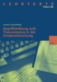 Cover: 9783810030146 | Begriffsbildung und Theoriestatus in der Friedensforschung | Buch