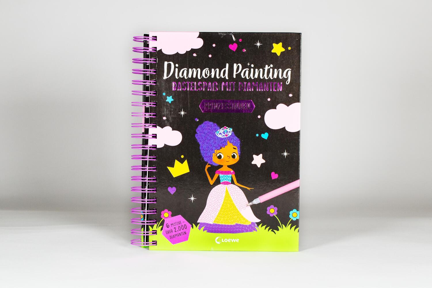Bild: 9783743215436 | Diamond Painting - Bastelspaß mit Diamanten - Prinzessinnen | Buch