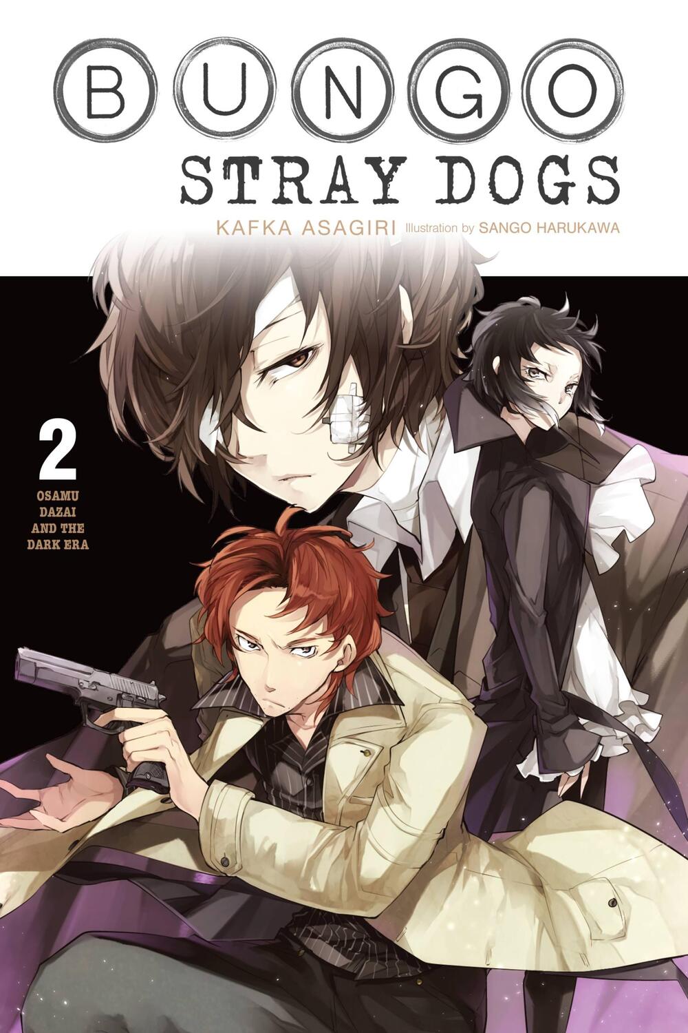 Cover: 9781975303242 | Bungo Stray Dogs, Vol. 2 (Light Novel) | Osamu Dazai and the Dark Era