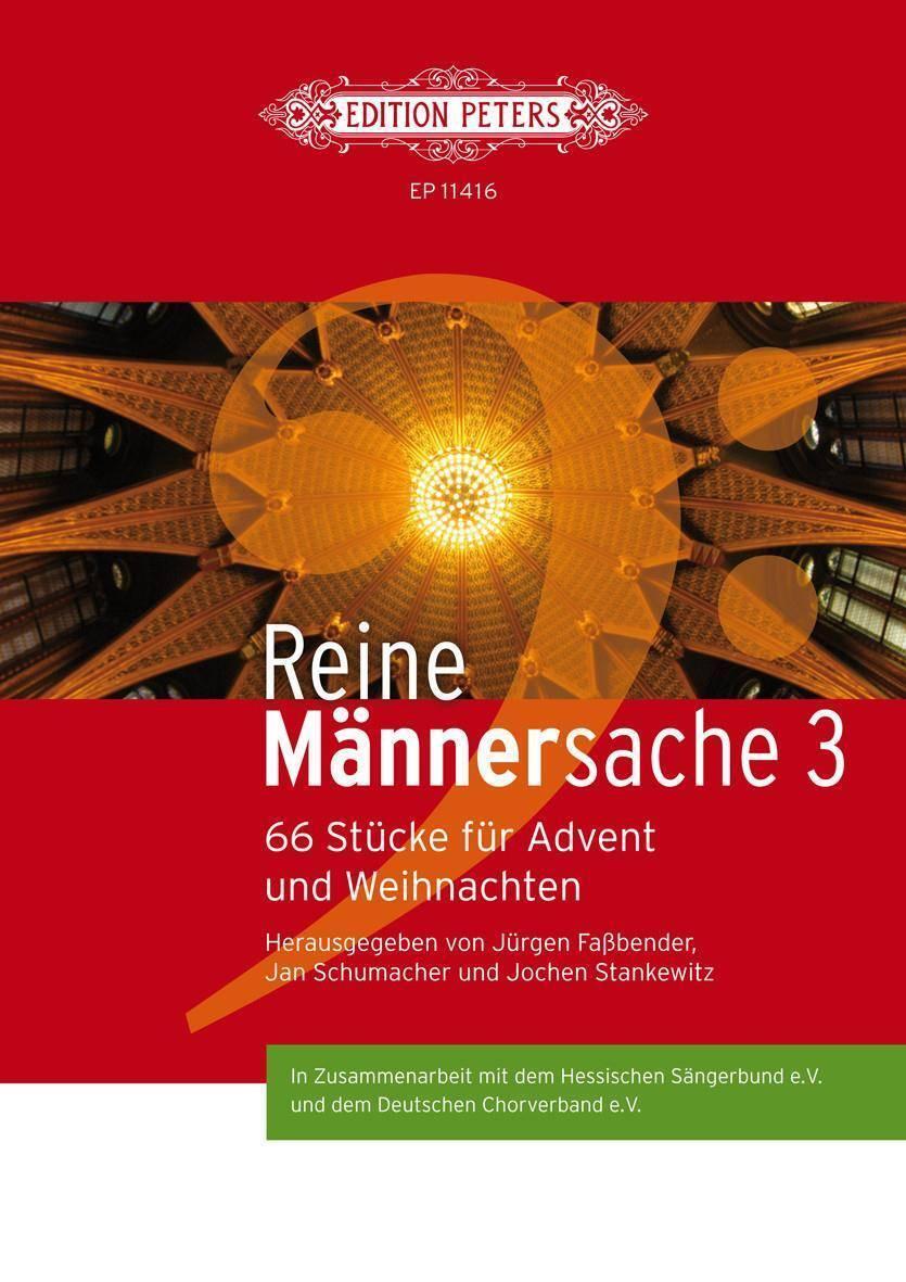 Cover: 9790014117757 | Reine Männersache 3 | 66 Stücke für Advent und Weihnachten | Buch