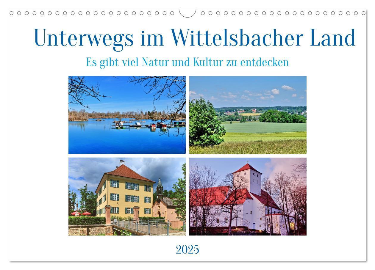 Cover: 9783457178867 | Unterwegs im Wittelsbacher Land (Wandkalender 2025 DIN A3 quer),...