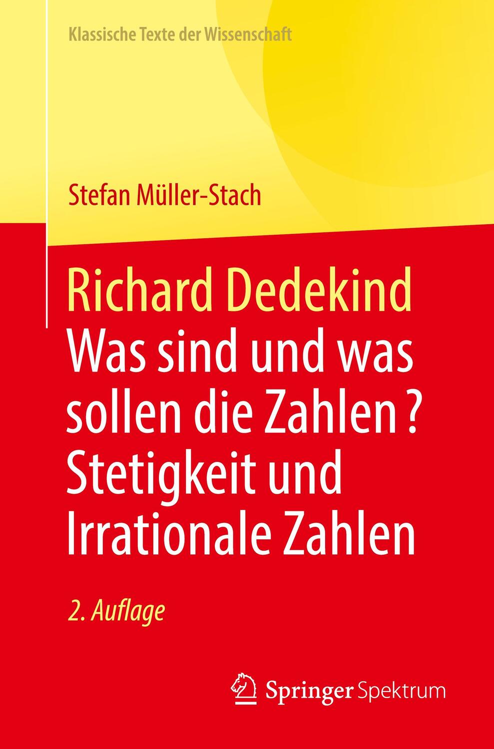 Cover: 9783662681411 | Richard Dedekind | Stefan Müller-Stach | Taschenbuch | Paperback | x