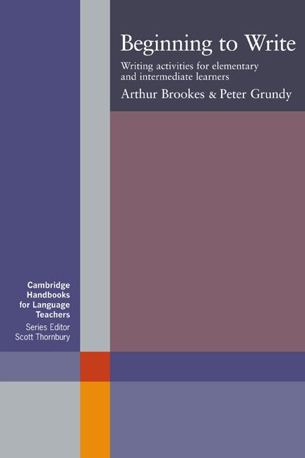 Cover: 9780521589796 | Beginning to Write | Arthur Brookes (u. a.) | Taschenbuch | Englisch