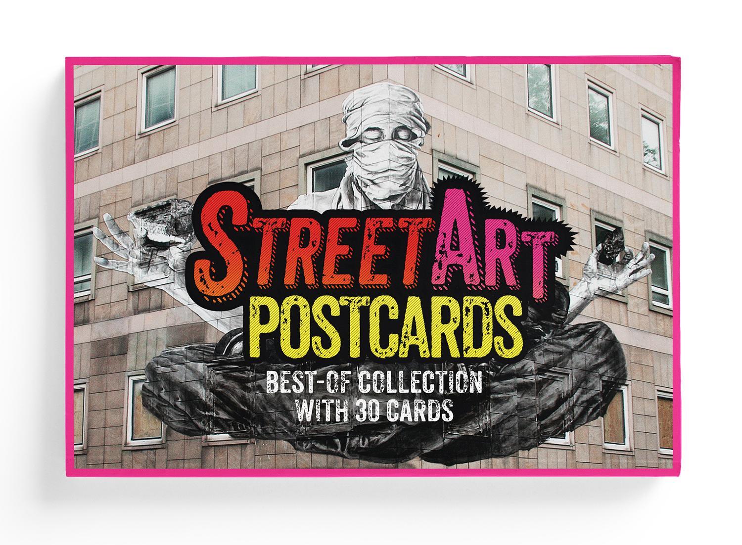 Cover: 9783944721873 | Streetart Postcards | Postkartenbox | Joab Nist (u. a.) | Taschenbuch