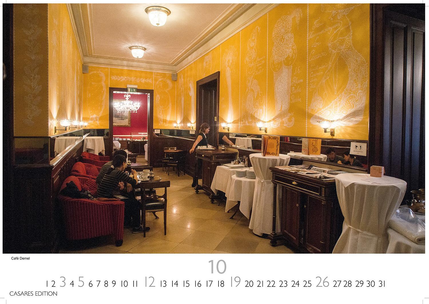 Bild: 9781835241462 | Wiener Caféhaus Kultur 2025 L 35x50cm | H. W. Schawe | Kalender | 2025