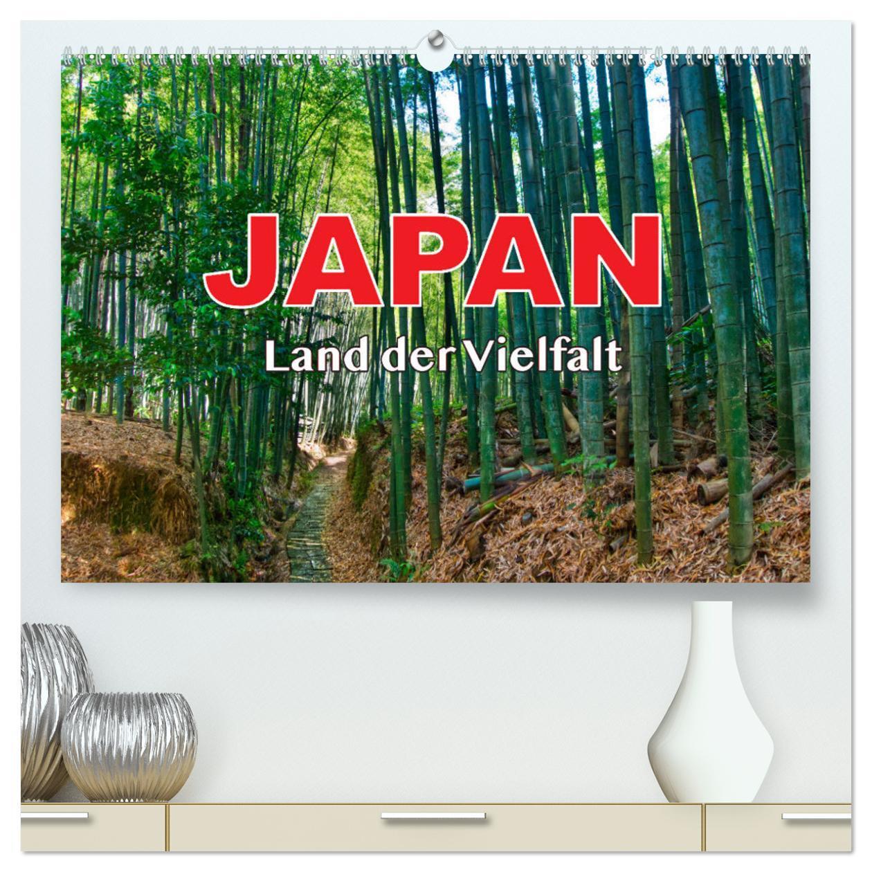 Cover: 9783675421820 | Japan - Land der Vielfalt (hochwertiger Premium Wandkalender 2024...