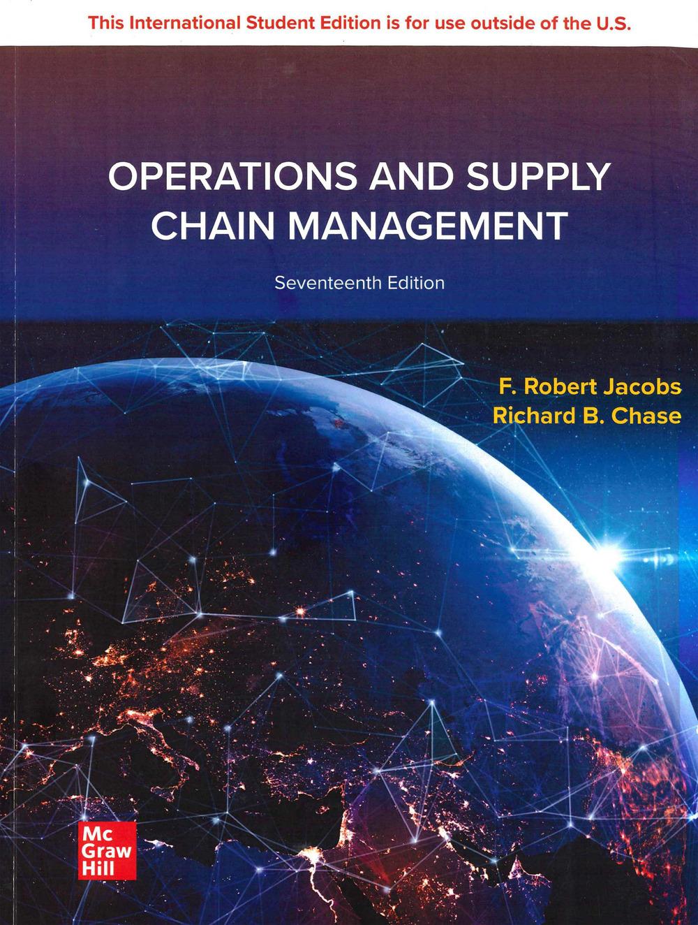 Cover: 9781266271007 | Operations and Supply Chain Management ISE | F. Robert Jacobs (u. a.)