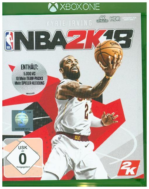 Cover: 5026555359160 | NBA 2K18, 1 Xbox One-Blu-ray Disc | Blu-ray Disc | Deutsch | 2017 | 2K