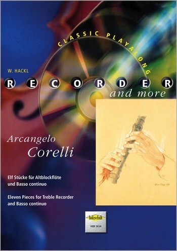 Cover: 4031659036542 | 11 Stücke (+CD) für Altblockflöte und Bc | Arcangelo Corelli